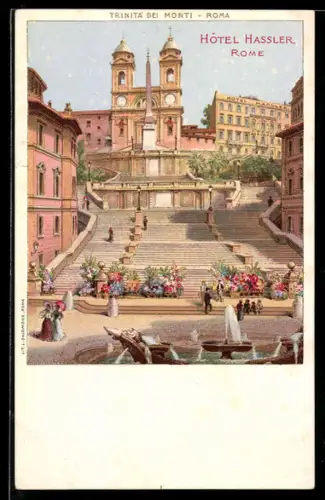 AK Roma, Hotel Hassler, Trinita dei Monti