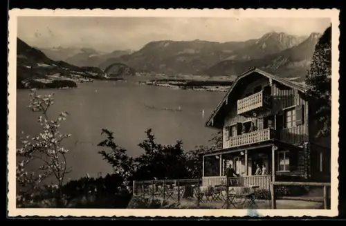 AK St. Gilgen a. Abersee, Alpengasthof Weisswand