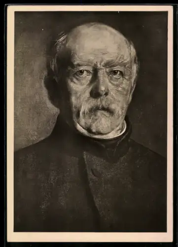 AK Fürst Bismarck in Zivil im Porträt