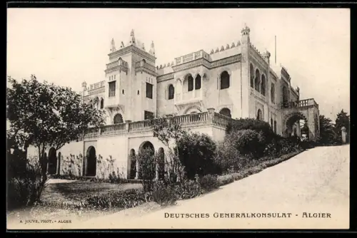 AK Algier, Deutsches Generalkonsulat