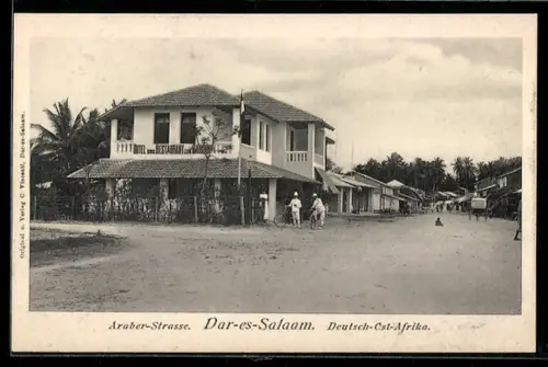 AK Dar-es-Salaam, Häuser in der Araberstrasse