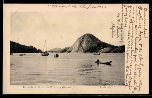 AK Victoria /Penedo, Entrada do Porto da Victoria