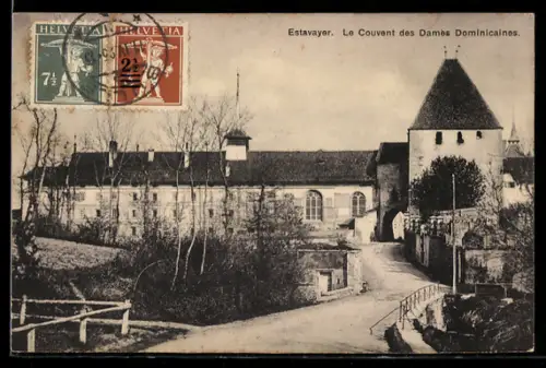 AK Estavayer, Le Couvent des Dames Dominicaines