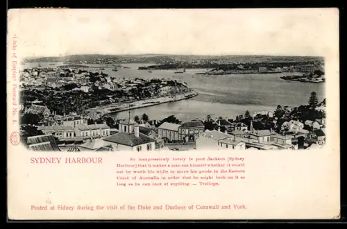 AK Sydney, The Harbour, Panoramic view