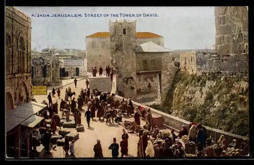 AK Jerusalem, Street of the Tower of David