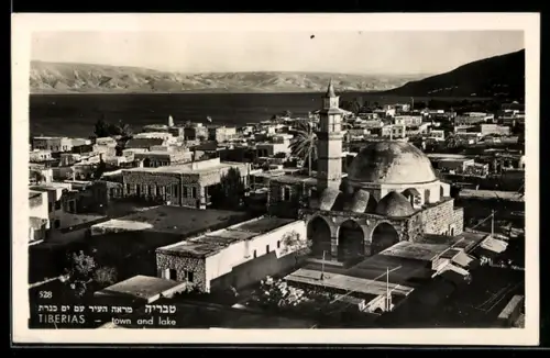 AK Tiberias, Town and lake