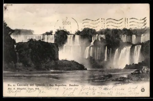 AK Cascada del Iguazú, Wasserfälle