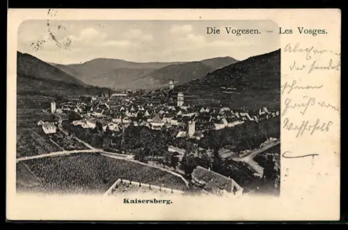 AK Kaisersberg /Vogesen, Panorama