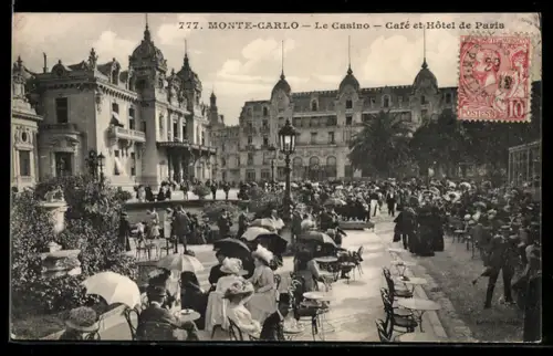 AK Monte-Carlo, Le Casino, Café et Hôtel de Paris