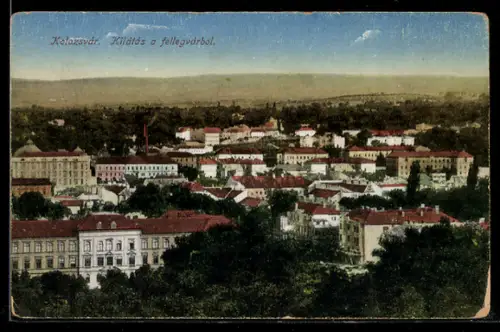 AK Kolozsvár, Kilátás a fellegvárból