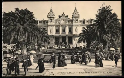 AK Monte-Carlo, Facade du Casino