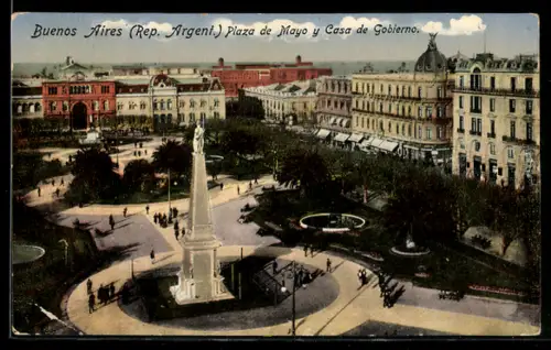 AK Buenos Aires, Plaza de Mayo y Casa de Gobierno