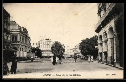 AK Alger, Place de la République