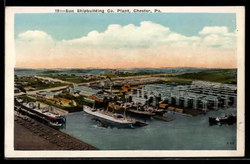 AK Chester, PA, Sun Shipbuilding Co. Plant