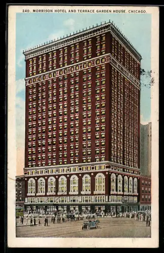 AK Chicago, IL, Morrison Hotel and Terrace Garden House