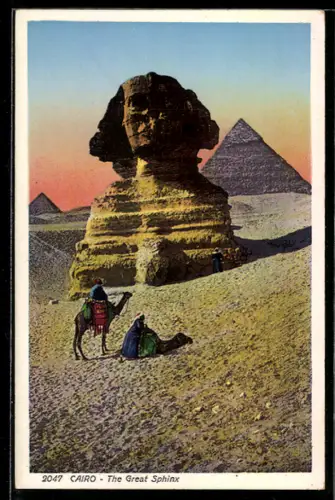 AK Cairo, The Great Sphinx