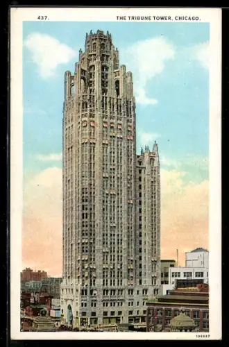 AK Chicago, IL, The Tribune Tower