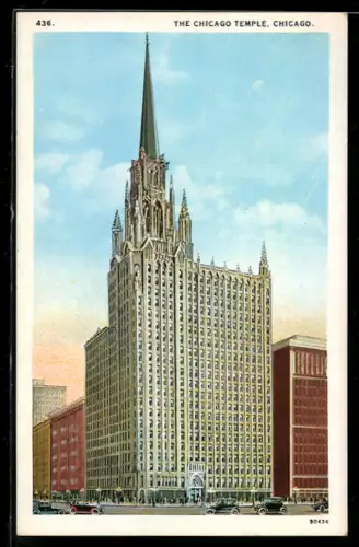 AK Chicago, IL, The Chicago Temple