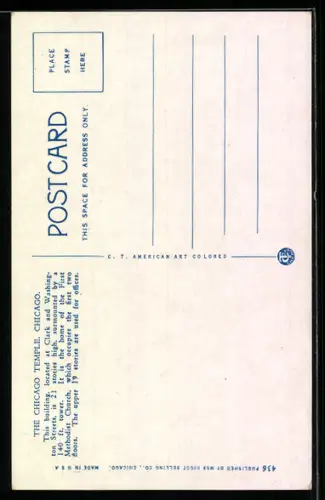 AK Chicago, IL, The Chicago Temple