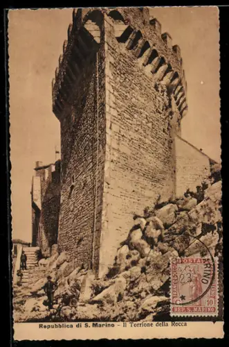 AK S. Marino, Il Torrione della Rocca