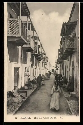 AK Biskra, Rue des Ouled-Nails