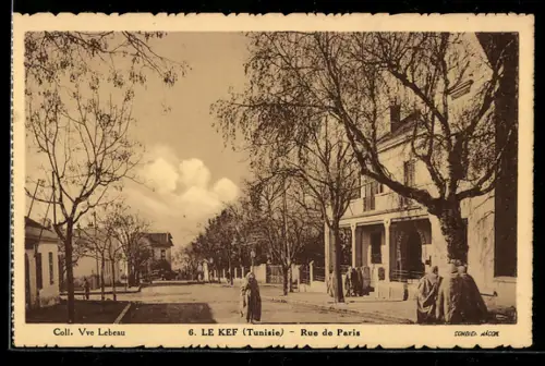 AK Le Kef, Rue de Paris