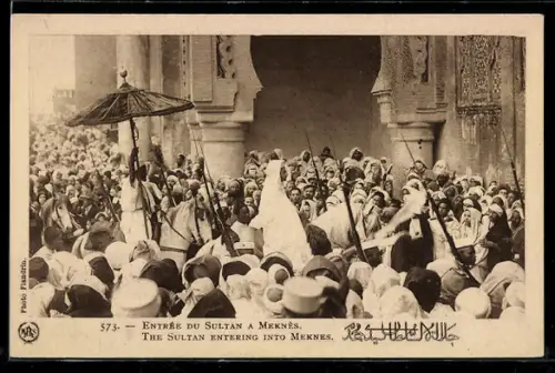AK Meknès, Entrée du Sultan à Meknès