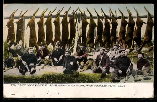 AK Wahwaskesh, Ten Days` Sport in the Highlands of Canada, Wahwaskesh Hunt Club