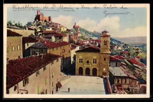 AK Repubblica di S. Marino, Panorama visto dal Palazzo del Governatore