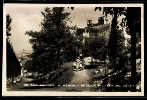 AK Repubblica di S. Marino, Rocca e Palazzo del Governo