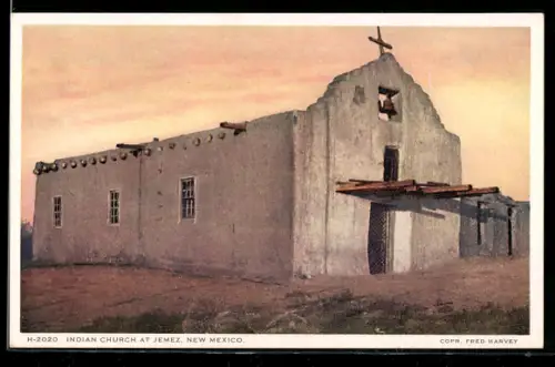 AK Jemez, NM, Indian church