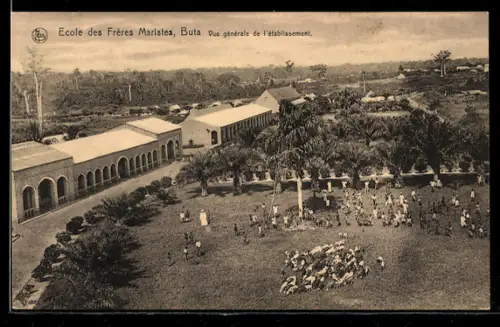 AK Buta, Ecole des Frères Maristes, Vue générale de l`établissement