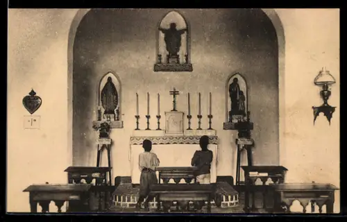 AK Buta, Ecole des Frères Maristes, Oratoire des Frères