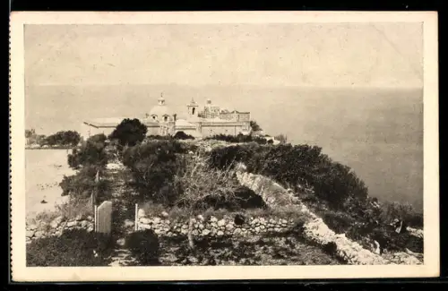 AK Haifa, Backside view of the Monastery