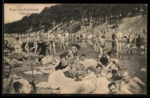 AK Berlin-Wannsee, Familienbad