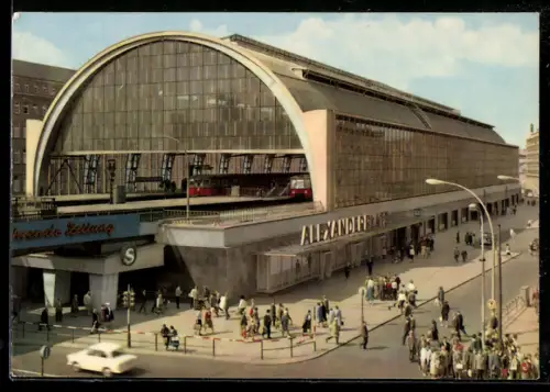 AK Berlin, Bahnhof Alexanderplatz