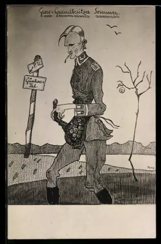 AK Gross-Grundbesitzer Sommer in Günterstal