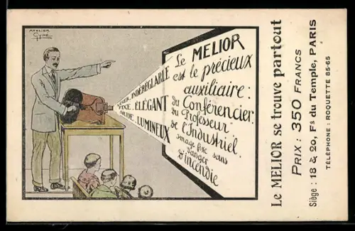 AK Paris, Le Melior se trouve partout, Fg du Temple 18 & 20