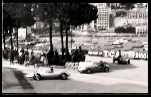 Foto-AK Monaco, Szene aus dem Autorennen 1959