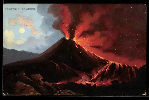 AK Napoli, Vesuvio in Eruzione, Vulkan