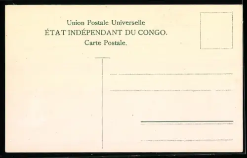 AK Kongo, Briefmarken, Wappen