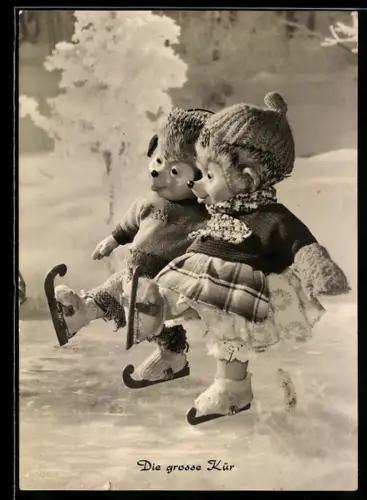 AK Mecki läuft Schlittschuh, Die grosse Kür
