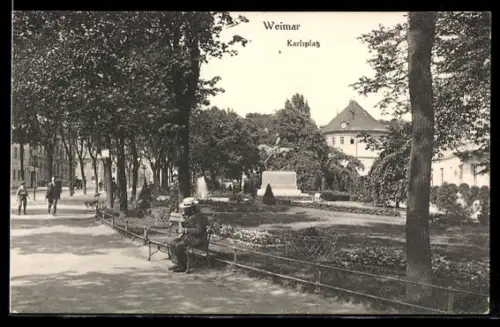 AK Weimar, Karlsplatz