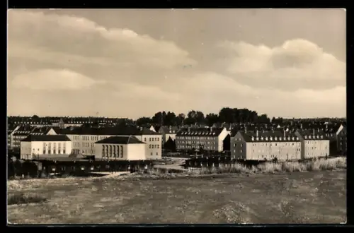 AK Ronneburg /Thüringen, Siedlung mit neuer Schule