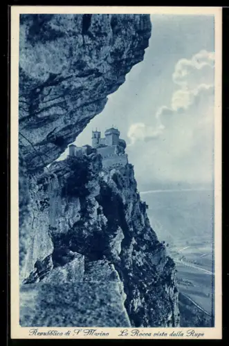AK S. Marino, La Rocca vista dalla Rupe