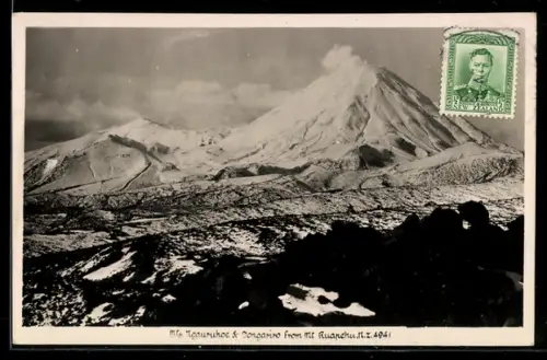 AK Mt. Ruapehu, Mt. Ngauruhoe and Tongariro
