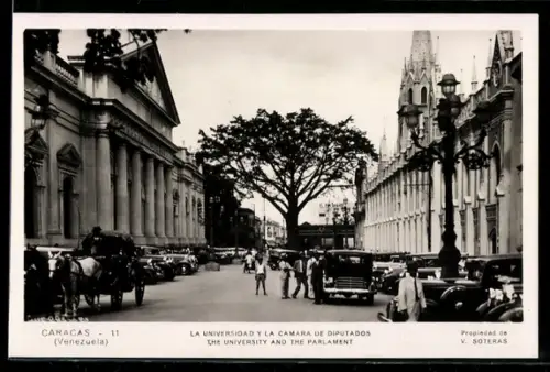 AK Caracas, La Universidad y la Camara de Diputados