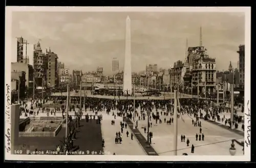 AK Buenos Aires, Avenida 9 de Julio
