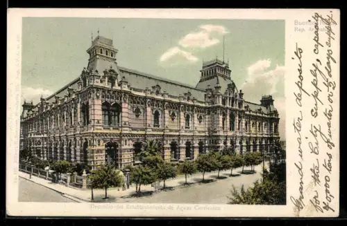 AK Buenos Aires, Deposito del Establecimiento de Aguas Corrientes