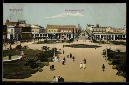 AK Montevideo, Plaza Independencia